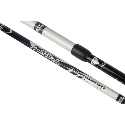 4. NORDIC WALKING STOSE BEST SPORTING 2-SEQUENZEN SCHWARZ