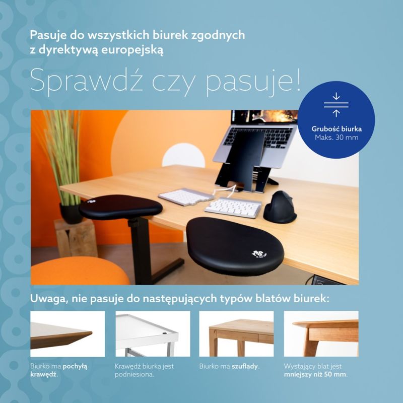 27. Ergonomische Armlehne SPLIT/BLACK RGOARMSP R-GO TOOLS