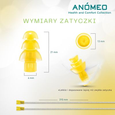 3. ANOMEO Gehörschutzstöpsel – PROFESSIONAL