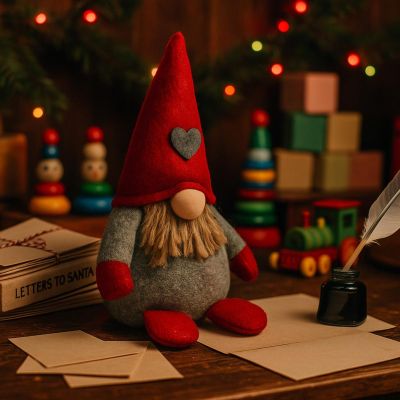 8. Weihnachtsmann-Junge, 14 cm