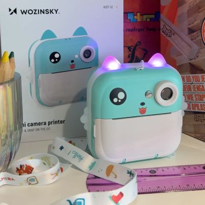 14. Wozinsky WDT-02 Thermodruckerkamera für Kinder, Blau