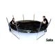 Salta Cosmos Trampolin - 427 cm schwarz