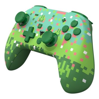 2. Dragonshock PopTop Bluetooth-Gamepad (Analog/Digital) in Grün, Dunkelgrün, Rosa und Weiß für Nintendo Switch und PC