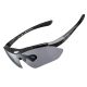 2. Rockbros 10003 Polarisierte Radsportbrille - Schwarz