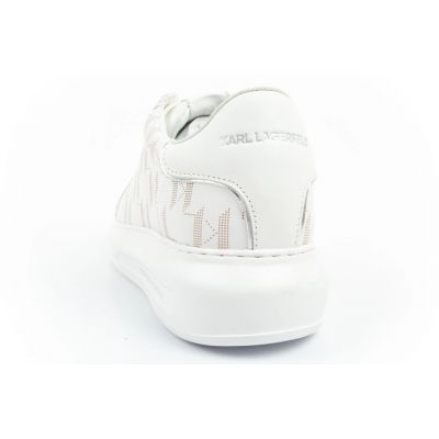 5. Karl Lagerfeld Kapri Herrenschuhe Sneakers Naturleder weiß