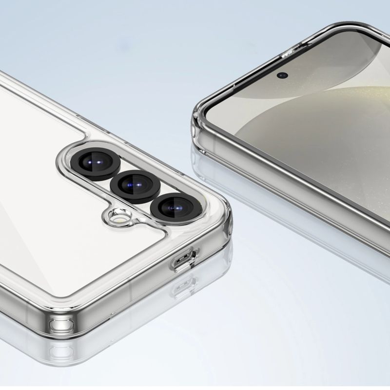 5. Outer Space Case mit Gelrahmen für Realme 14 5G - Transparent