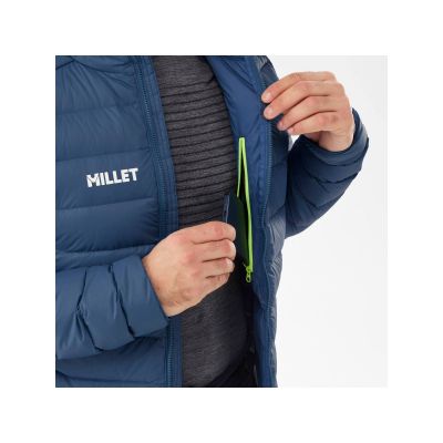 9. MILLET M Kamet Daunenjacke mit Kapuze Marineblau