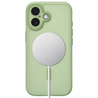 4. Tech-Protect MagPeak MagSafe CC Hülle für iPhone 17 – mattgrün