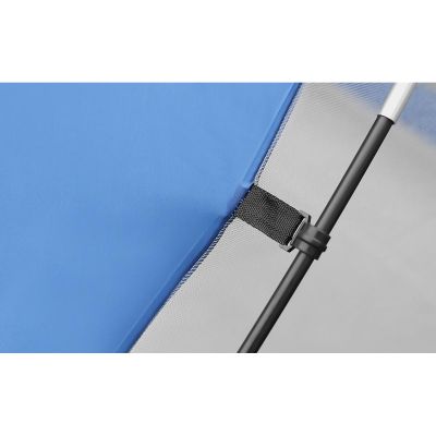 28. Strand- und Gartenzelt XXL 273 x 195 x 175/155 cm