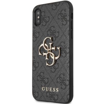 2. Guess 4G Big Metal Logo iPhone X/XS Hülle - Grau