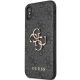 2. Guess 4G Big Metal Logo iPhone X/XS Hülle - Grau