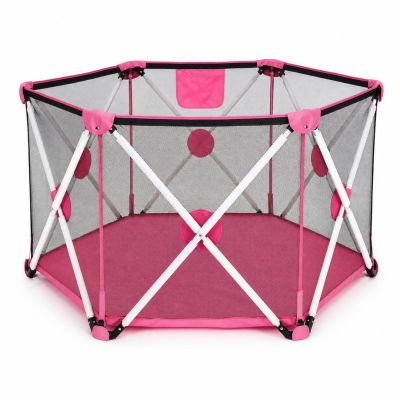 7. Extralink Kids | Kinderlaufstall | Faltbarer Spielplatz und Bällebad für Kinder 120 x 68 cm, groß, K-462