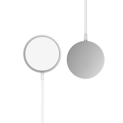 3. Tech-Protect QI15W-A44 magnetisches kabelloses Ladegerät mit MagSafe – weiß