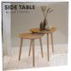 8. Couchtisch-Set mit Holzplatte