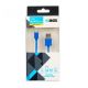 3. IBOX IKUMTCB-Kabel (USB 2.0 Typ A - USB Typ C; 1 m; blau)