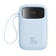 Baseus QPow 2 30W 10000mAh Powerbank mit integrierten USB-C-Kabeln – Blau