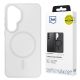 31. 3mk Smoke MagCase für Samsung Galaxy S25 - Weiß-Transparent