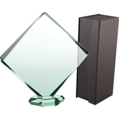 7. Glastrophäe mit Etui