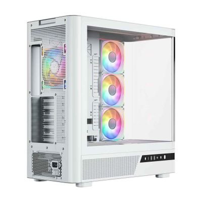 8. MODECOM VOLCANO AQ 100 ARGB MIDI-HÜLLE WEISS