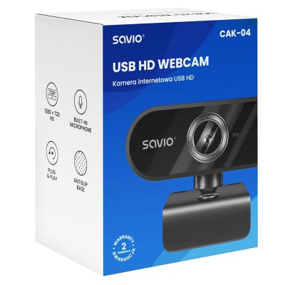 3. SAVIO WEBCAM 720P CAK-04