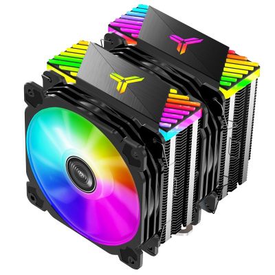 18. Jonsbo CR-2000GT CPU-Kühler mit Radiator und 12 cm Lüfter, schwarz, 1 Stück.