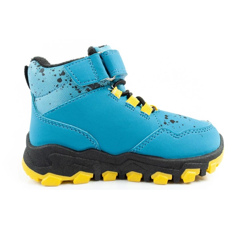 4. Leomil Pokemon Kinder Winterstiefeletten isoliert wasserdicht blau