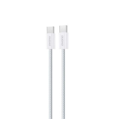 3. Dudao L6C USB-C - USB-C PD 30W Kabel 2m - Hellblau