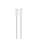 3. Dudao L6C USB-C - USB-C PD 30W Kabel 2m - Hellblau