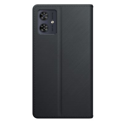 7. 3mk Wallet Case mit Klappe für Motorola Moto G54/Power Edition – Schwarz