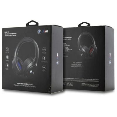 5. BMW Encmetal Logos Bluetooth ANC Over-Ear-Kopfhörer – Schwarz