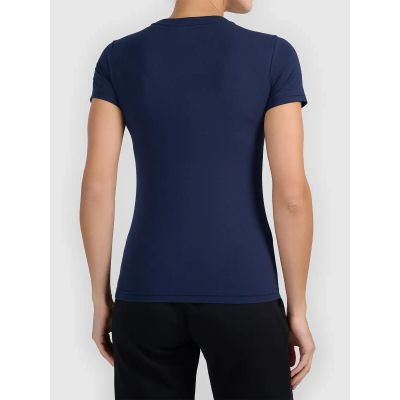 2. Schmal geschnittenes T-Shirt aus der 4F Damen-Basic-Kollektion 4FWMM00TTSHF3306-31S
