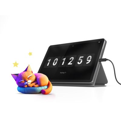 14. Lenovo Tab TB311FU Tablet, 10,1 Zoll, Polar Melyna IPS-Display (1920 x 1200 Pixel), MediaTek Helio G85, 4 GB RAM (LPDDR4x), 128 GB Speicher, WLAN, 5-MP-Frontkamera, 8-MP-Rückkamera, Bluetooth 5.3, Android 14