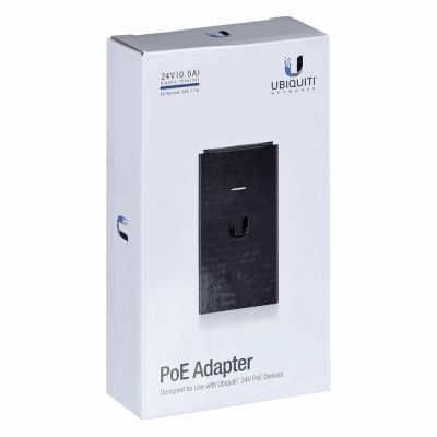 6. Ubiquiti PoE-Injektor POE-24-12W-G Passiv 24V 12W