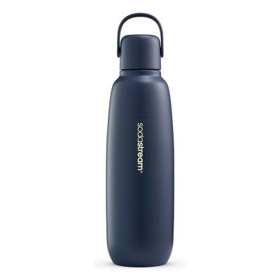 SodaStream Fizz & Go Cool Alltagsgerät, 900 ml, Edelstahl, Blau