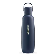 SodaStream Fizz & Go Cool Alltagsgerät, 900 ml, Edelstahl, Blau