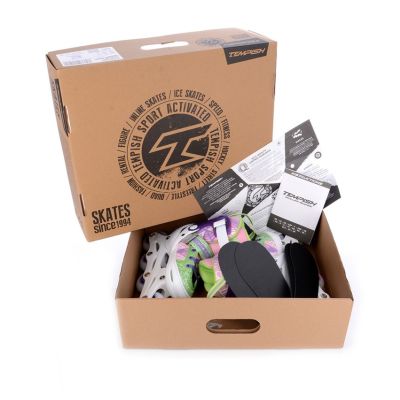 9. TEMPISH Bam-Bu Flash Girl verstellbare Rollschuhe