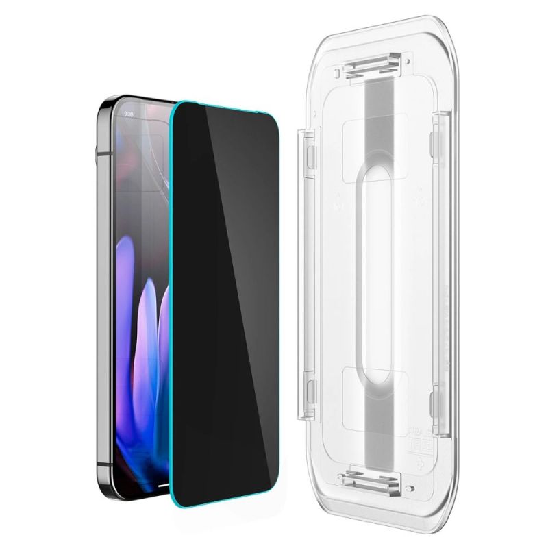 4. Spigen Glas.TR "Ez Fit" Privacy HD 2er-Pack Sichtschutzglas für Google Pixel 9 / 9 Pro