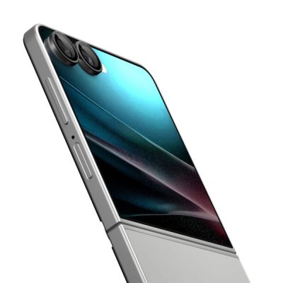 3. Spigen Optik Pro HD Glas.TR EZ Fit 2er-Pack Kameraschutz für Samsung Galaxy Z Flip 7 - Schwarz