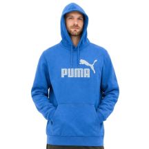 Puma Herren-Hoodie aus blauer Baumwolle mit Känguru-Motiv