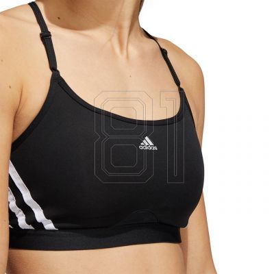 6. adidas Aeroreact Training Light-Support 3-Streifen-BH W HC7862
