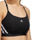 6. adidas Aeroreact Training Light-Support 3-Streifen-BH W HC7862