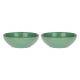 Set mit 2 Concerto Verde Acqua Salatschüsseln – Minze, 26 cm
