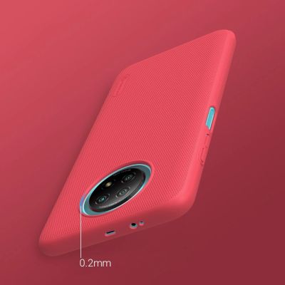 19. Nillkin Super Frosted Shield verstärkte Schutzhülle für Xiaomi Redmi Note 9T 5G schwarz