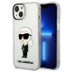Karl Lagerfeld Ikonik Karl Lagerfeld Hülle für iPhone 13 / 14 / 15 - Transparent