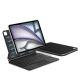 4. Tech-Protect Smartcase Magnetic mit Tastatur für iPad Pro 12,9" 2020 / 2021 / 2022 / iPad Air 13" 2024 / 2025 - Schwarz