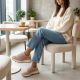 9. Leder-Plateau-Sneaker, pinkfarben, Filippo DP7498