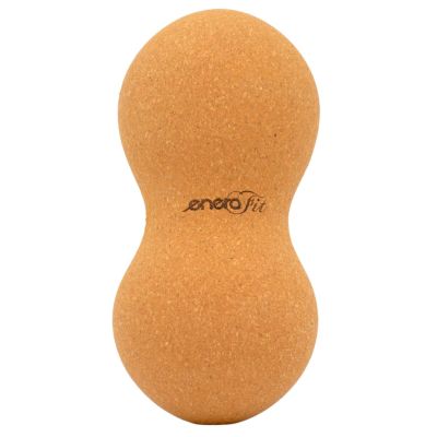 8. DOPPELTER KORK-MASSAGEBALL 7,5 x 15 CM ENERO FIT