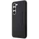 2. AMG AMHCS23MBLSCA S23+ S916 schwarz/schwarz Hardcase Carbon Stripe&Embossed