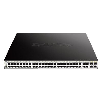 4. D-Link DGS-1210-52MP Switch - Managed - L2 - Gigabit Ethernet (10/100/1000) - Vollduplex - Power over Ethernet (PoE)