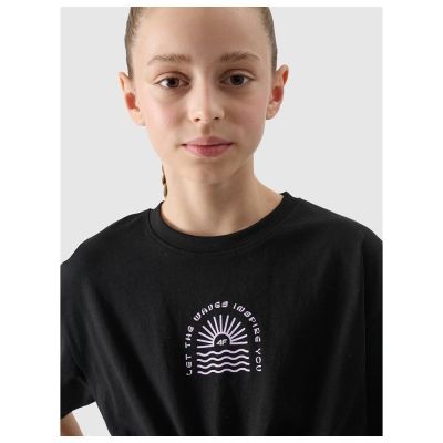 2. Bedrucktes Mädchen-Top 4F 4FJWSS25TTSHF1872-20S